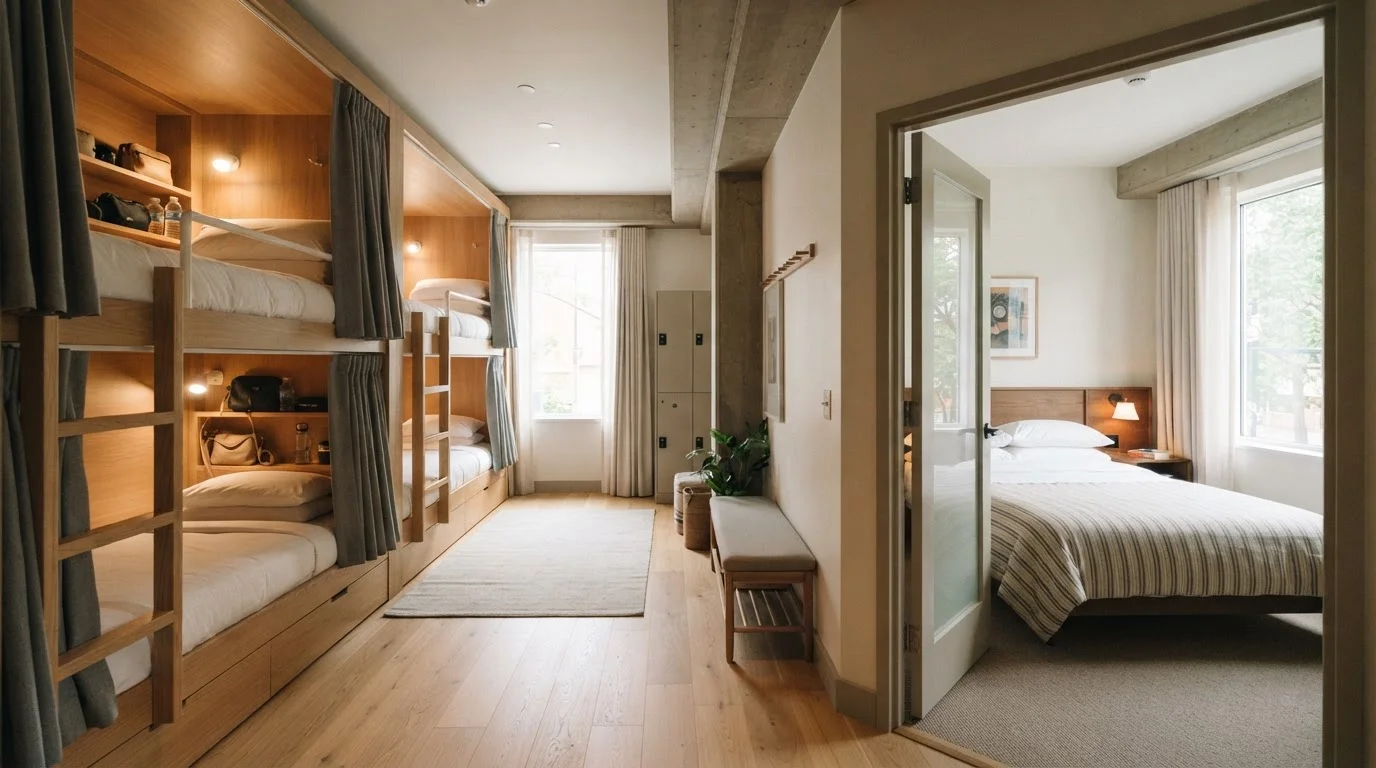 Accommodation Options Explained: Hostels, Guesthouses, Apartments, and Hotels