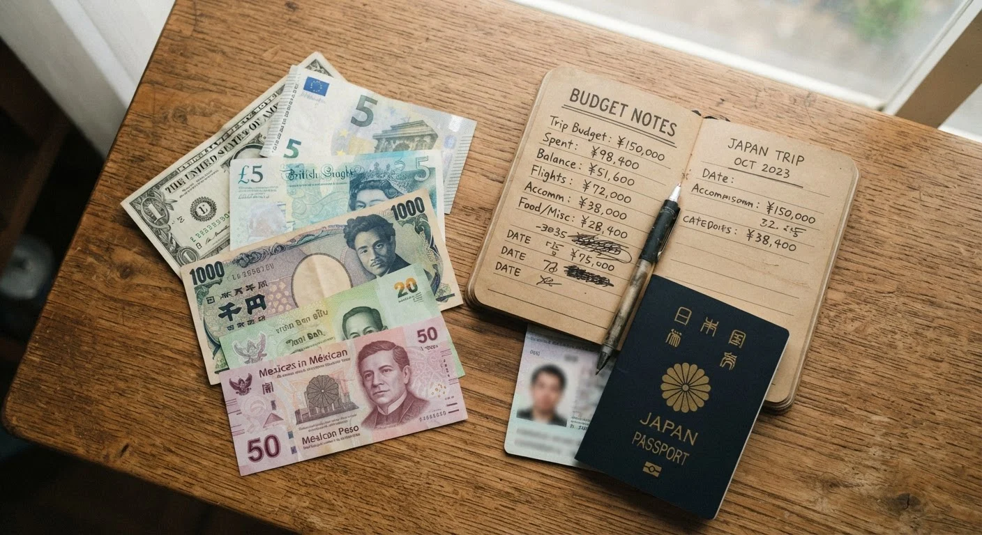 Currency, Costs, and Conversions: A Quick Reference for Common Budget Travel Regions