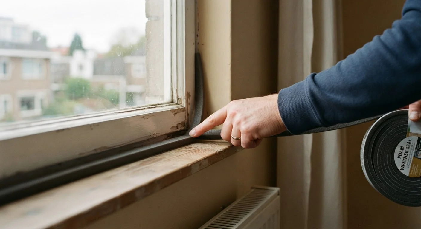 Draught-Proofing a Rental Flat on a Tight Budget