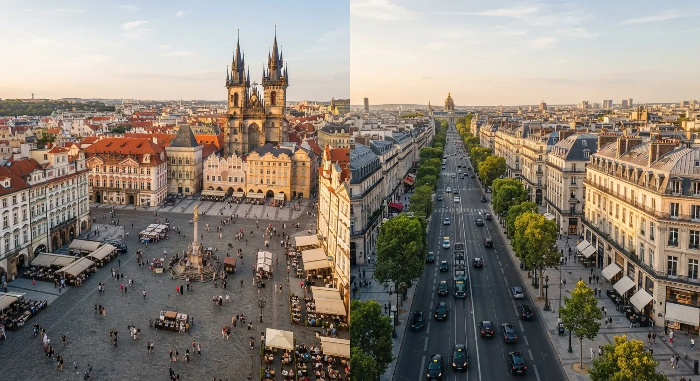 Eastern Europe vs. Western Europe: Where Your Money Actually Goes Further
