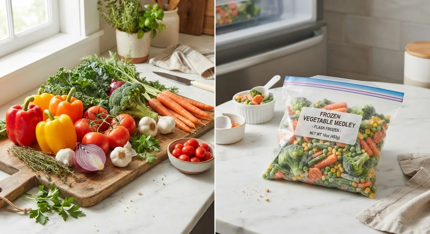 Frozen vs. Fresh Produce: What Changes and What Doesn't