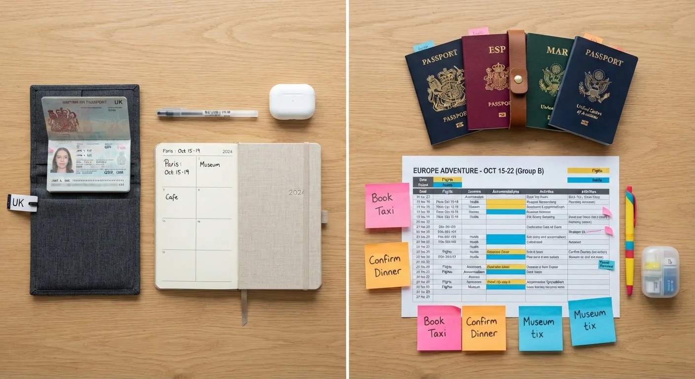 Group Travel vs. Solo Travel: How the Planning Process Differs
