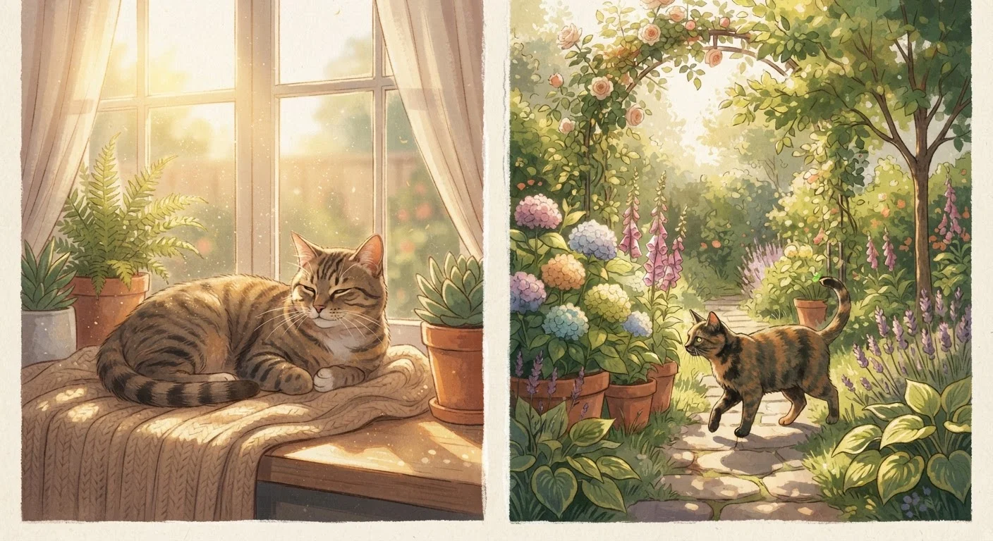 Indoor vs. Outdoor Cats: How Lifestyle Shapes Their Health Needs