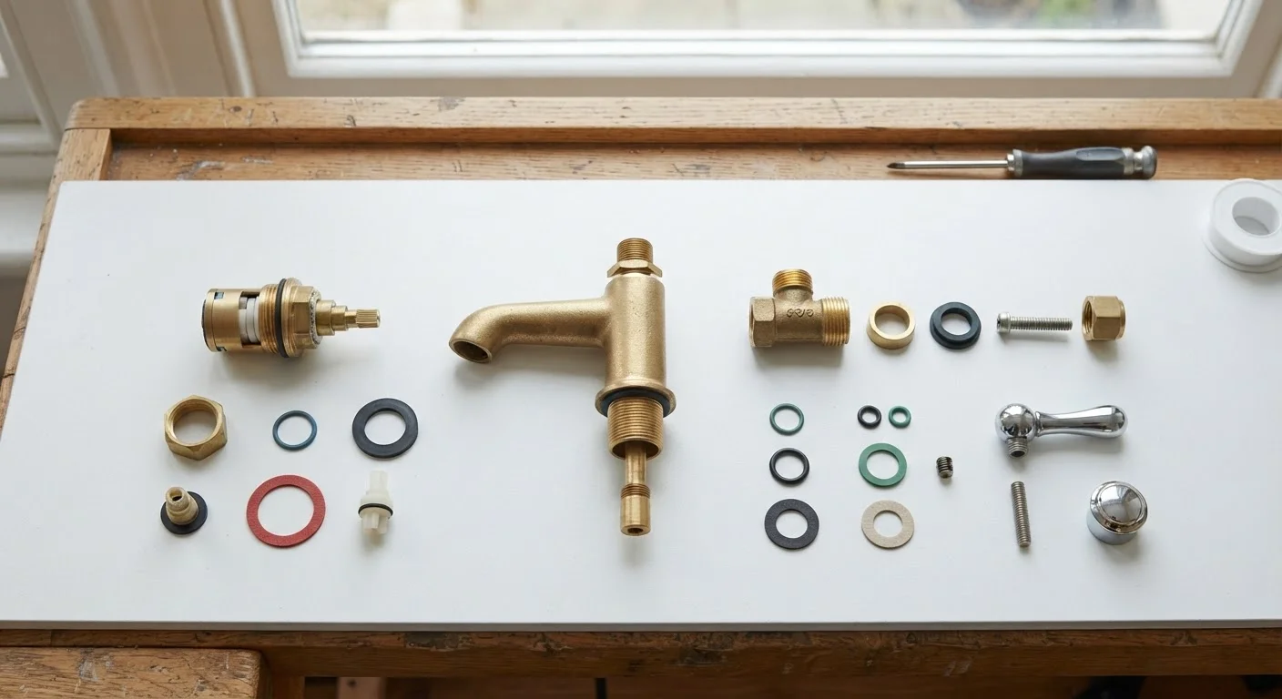Leaky Tap Repairs: A Reference Guide to Valve Types and Parts