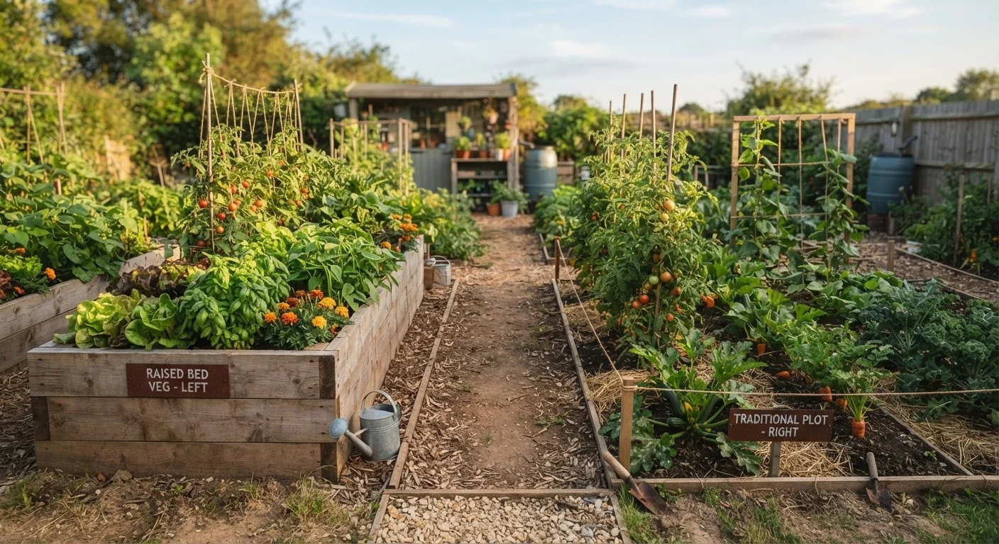 Raised Beds vs. In-Ground Planting for Small-Space Gardeners