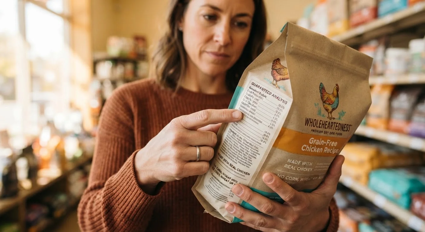 Reading a Pet Food Label Without Getting Lost
