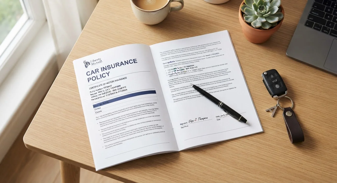 Reading Your Car Insurance Policy Without Getting Lost