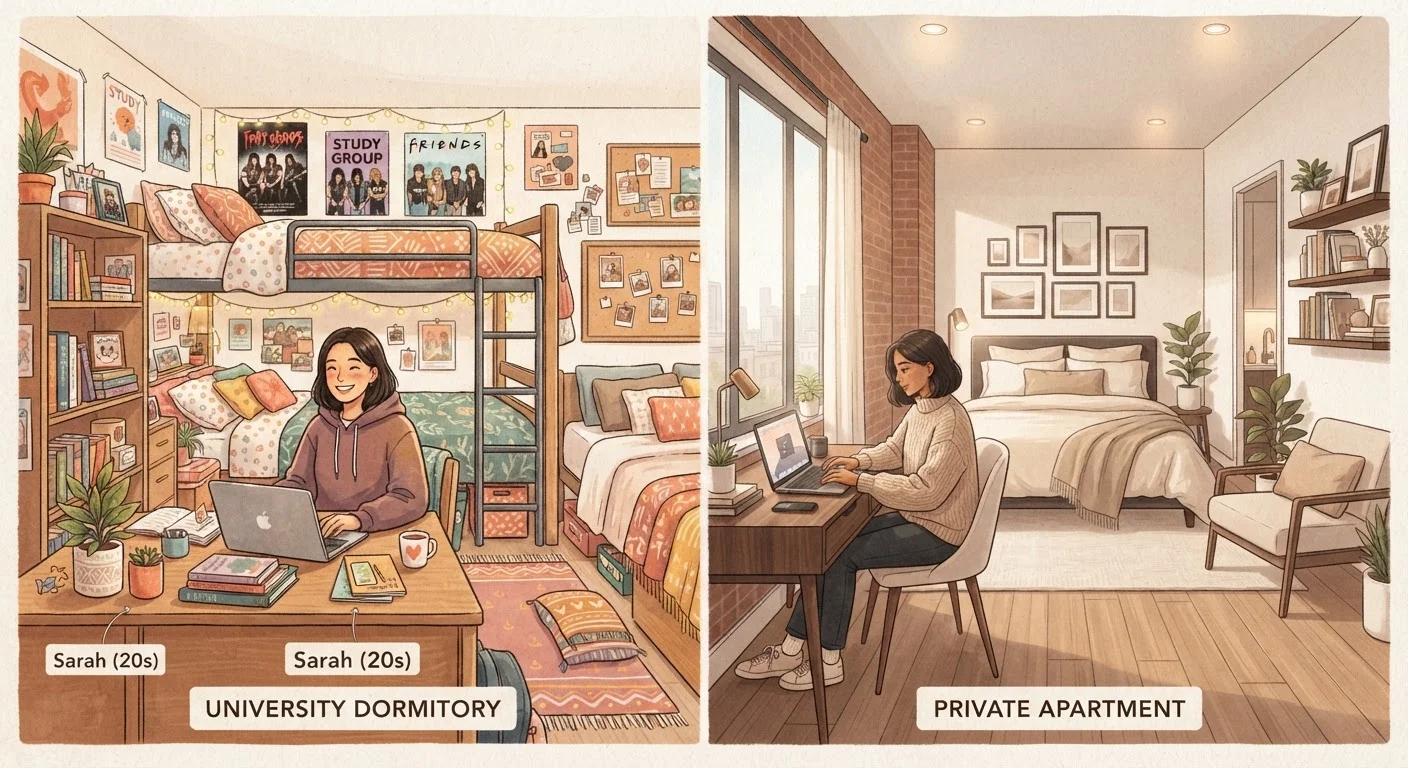 Subsidised vs. Private Student Accommodation: Understanding the Cost Difference