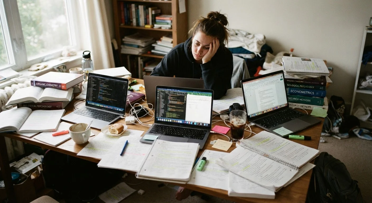 The Opportunity Cost of Doing Too Many Courses at Once